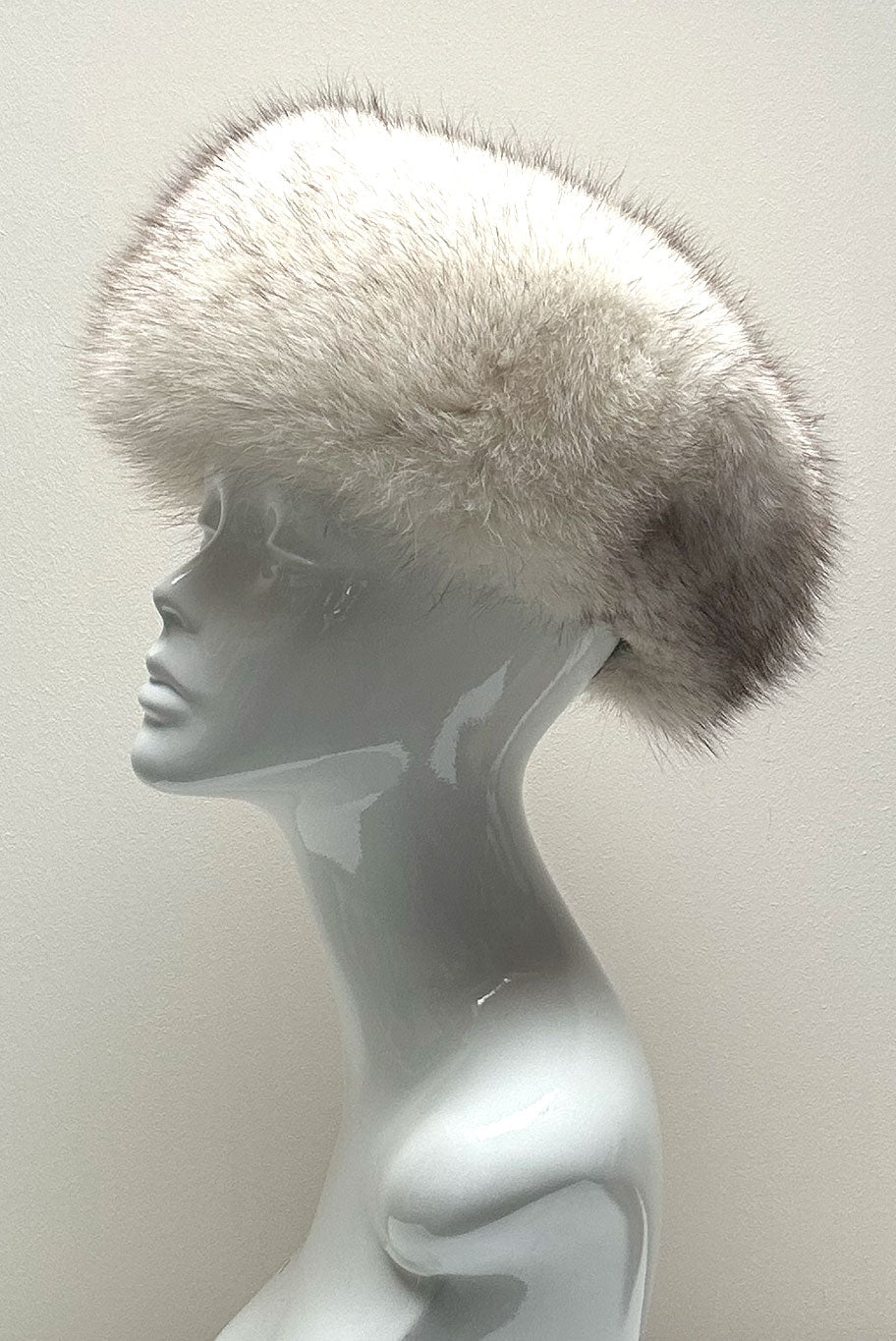 Arctic fox fur sale hat