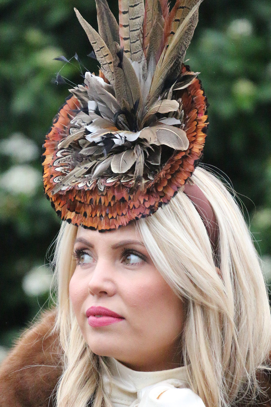 Game feather Headpiece