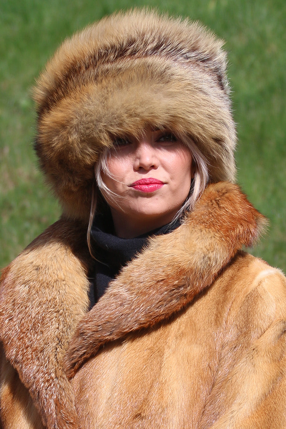 Vintage Fox Fur Headband