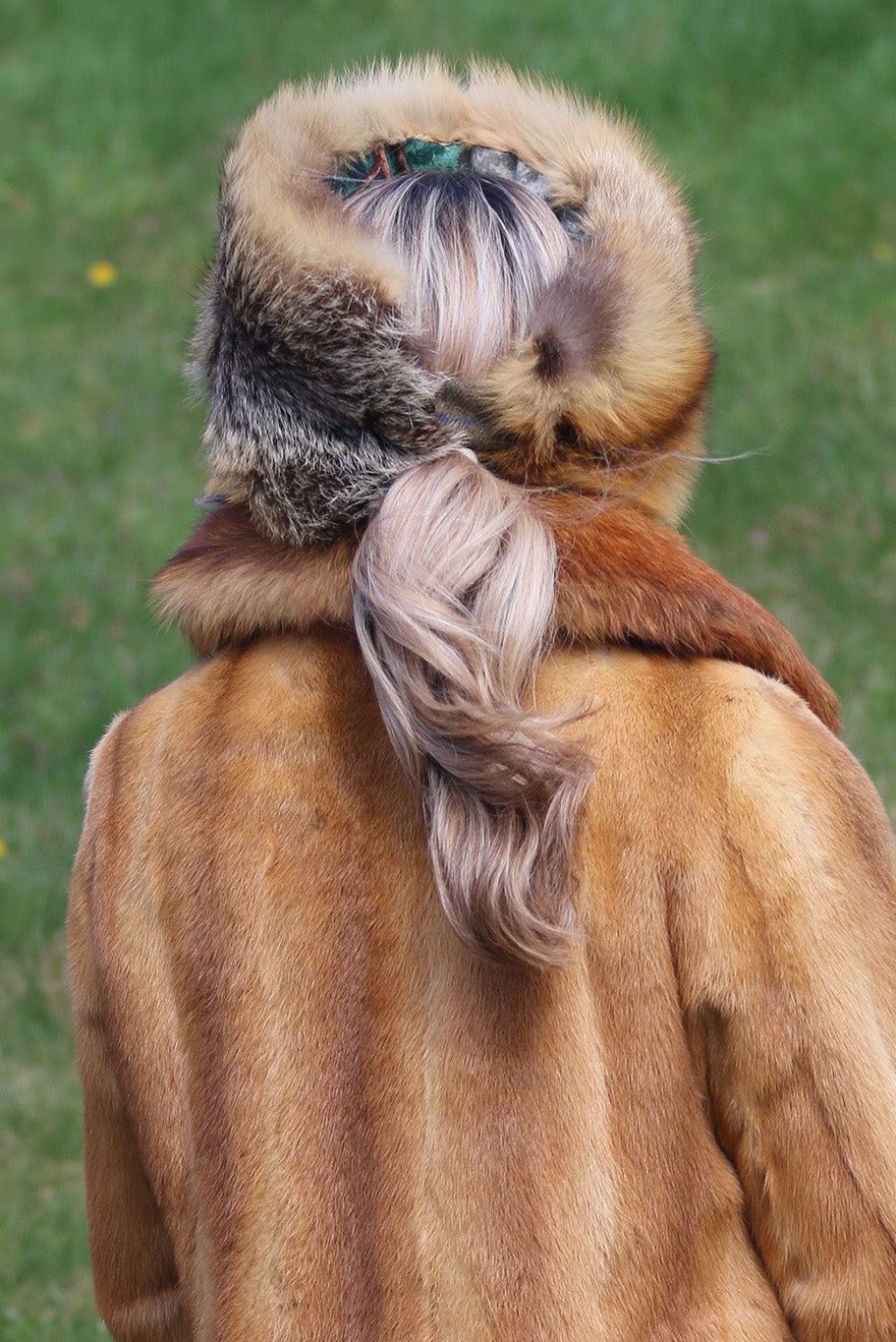 Vintage Fox Fur Headband