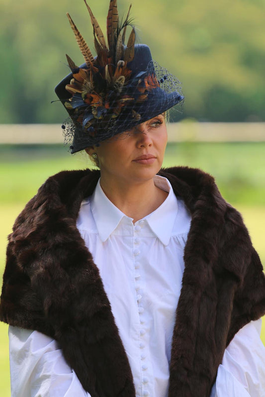 Vintage mink fur wrap